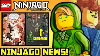 Garmadon, Chima, New History & More! 🐲 Ninjago Dragons Rising Comic News!
