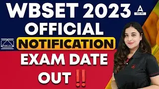 WB SET 2023 Application Form Out | WB SET 2023 Notification Out