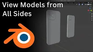 Blender for Beginners: View Models from All Sides (Front, Back, Side, Top, Bottom)
