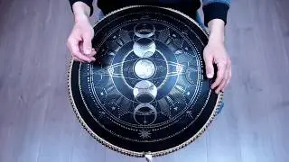Guda Plus. Steelpan option. Scale: Zen Trance in key of D, 432 hz