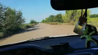 Трасса Кривой рог-Николаев (участок до Казанки) август 2018г
