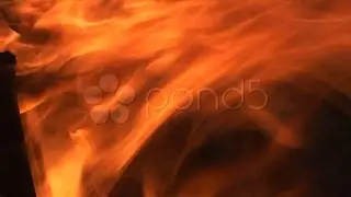 Fire Wind. Stock Footage