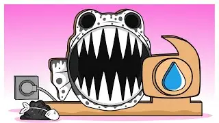 Zoonomaly but Giant Fish Cardboard (Poppy Playtime Chapter 3 animation)