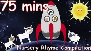 Zoom Zoom Zoom! We're Going To The Moon! And lots more Nursery Rhymes! 75 minutes!