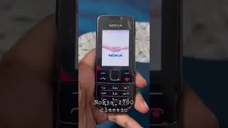Nokia 2700 classic unboxing with nokia tune