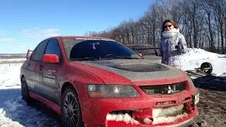 3 этап зимнего открытого первенства "Ралли-спринт клуба" г. Мценск 25.02.2017
