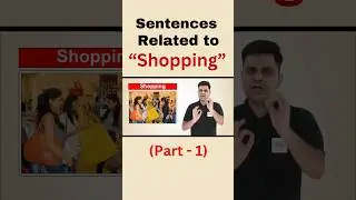 Sentences Related to Shopping