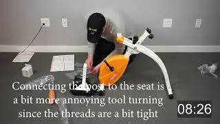 Ergonomyx Under Desk Bike Unboxing, Assembly, and Review