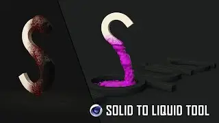 Solid To Liquid TOOL For C4D - Preview