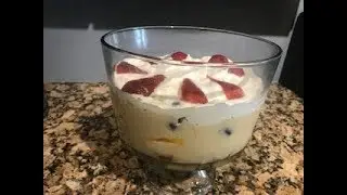 Custard Trifle Cake | Dessert | Eid Recipe | Shazia Shariff |😊