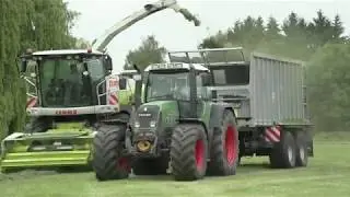 Vom Mähen bis zum Walzen ►CLAAS Jaguar 950►JohnDeere 6190R&6125R ►Fendt 722&718