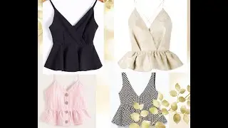 MOLDE  GRÁTIS EM PDF DE TOP DE ALCINHA TRANSPASSADO E PEPLUM.