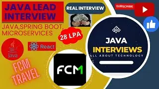 FCM Travel interview Questions And Answer | Round -2 | java interview questions  | Microservices