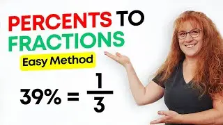 How to Convert Percent to Fraction | Percent to Fraction Conversion