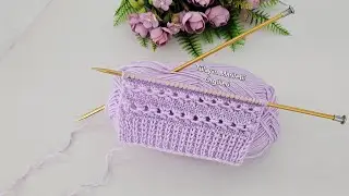 Kolay Yelek Hırka Süveter Şal İçin Örgü Modeli #knitting