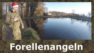 Forellen angeln im Winter