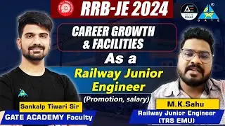 Railway Junior Engineer: Career, Growth & Perks | Insights by M.K. Sahu #rrbjerecruitment