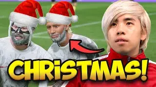 We Dress Up in Christmas Outfits in EA FC24!