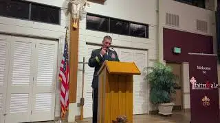 Faith and Ale welcomes Lt  Gen RET  JT Thomson