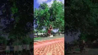 back flip double road stunt battle #bollywood #flip #youtubeshorts #backflipinpublic #trending