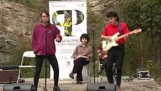 Xantal Rodríguez i Artur Piera de Remei de Ca la Fresca al Parc del Garraf