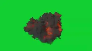 Realistic smoke and fire effects Green Screen Videos VFX, 
