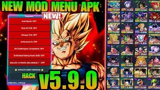 (NEW!) Dragon Ball Legends Mod Menu Apk v5.9.0  / Dragon Ball Legends Hack / All Characters unlock 🔥