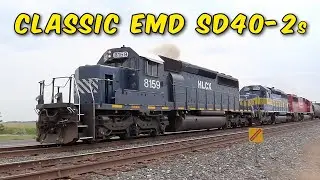 The BEST Meet Ever? Classic EMD SD40-2s on CSX