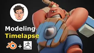 Cyclops Modeling Timelapse - Blender & ZBrush