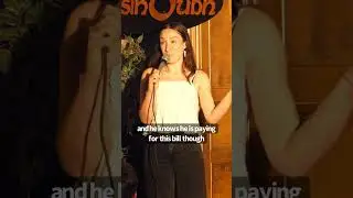 I still think the guy should for first date!Im all for splitting after #irishcomedy #standup