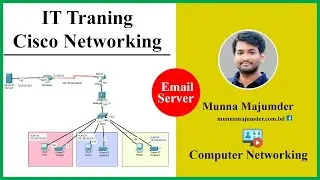 Cisco Hierarchical Network | Email Server Installation | Cisco project part 04