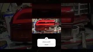 Mitsubishi galant 1992 custom tail lights welcome running lights
