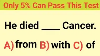 Top 10 Mixed English Grammar Questions and Answers | Grammar Practice Test 2025