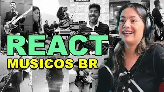 REAGINDO A MÚSICOS BR 🇧🇷 - ReaGiane #react