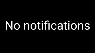 No notifications fix