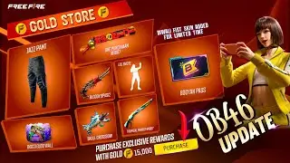 Gold Store New Items in OB46 Update 😮💥|  Free Fire New Event | Ff New Event | New Event Ff