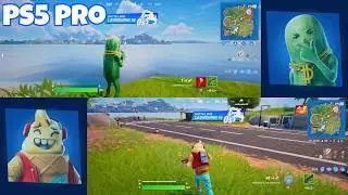 Fortnite 2-Player Local Split-Screen Co-Op PS5 Pro 4k Gameplay - Big Dill & Lil Whip
