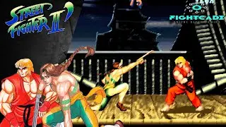 Street Fighter II Champion Edition | PAPA FICHA vs welykanon | Fightcade2 | 90s Gaming