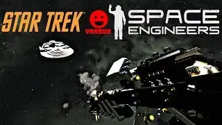 Space Engineers: "War of the Worlds" Star Trek Battle