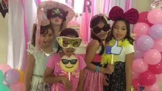 Spa Party - photobooth