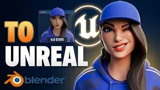 Blend Shapes creation and exporting to Unreal Engine