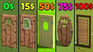 door in 1px vs 8px vs 16px vs 64px vs 256px