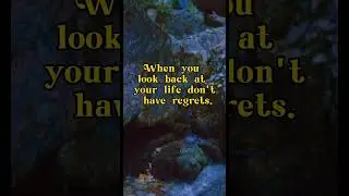 Don’t have regrets over the past - move on. #motivational  #noregrets #inspiration #shorts_