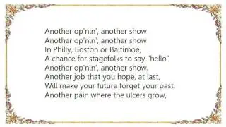 Cole Porter - Another Op'nin' Another Show Lyrics