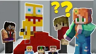 Minecraft: Guess the Build! My Friends are Weird Builders
