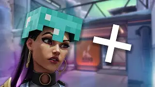 I made the MINECRAFT crosshair in VALORANT...