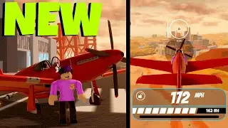 New STUNT PLANE in Roblox Jailbreak!