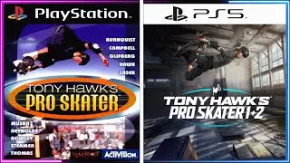 Tony Hawk's (Pro Skater) PlayStation Evolution | PS1-PS5 (1999-2021)