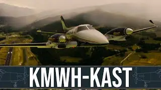 🔴 KMWH to KAST: Test Flying the New Black Square Duke Turbine in the Pacific Northwest!