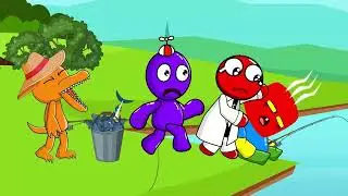 Camping Challenge | Rainbow Friends Family vs Roblox Family | Roblox Rainbow Friends Animation